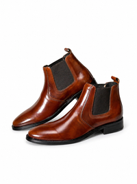 Men’s Chelsea Boots – Premium Leather Brown