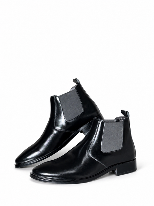 Men’s Chelsea Boots – Premium Leather Black